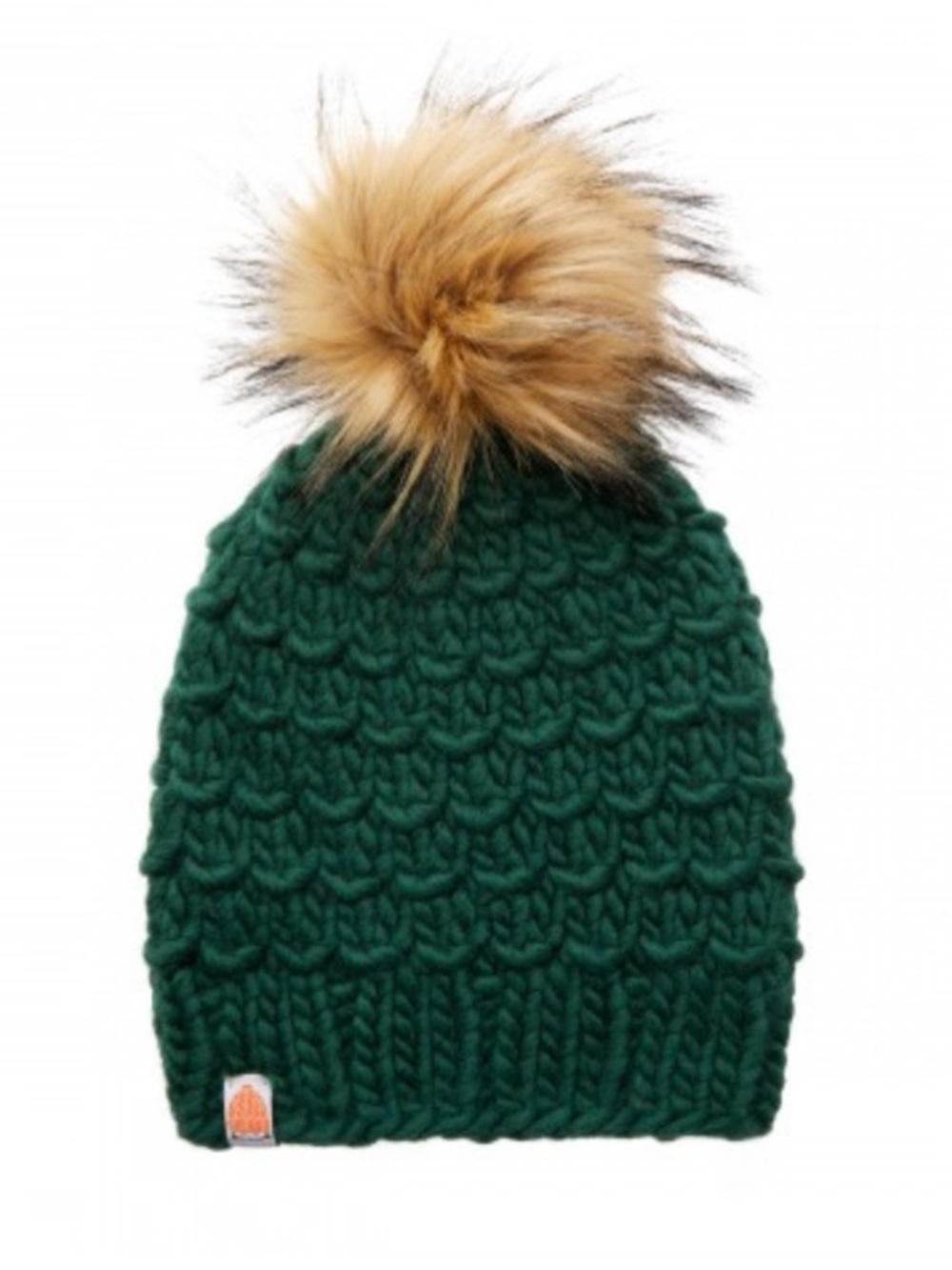 Sh*t That I Knit (STIK) - The Gunn Beanie in Forest +  2 poms